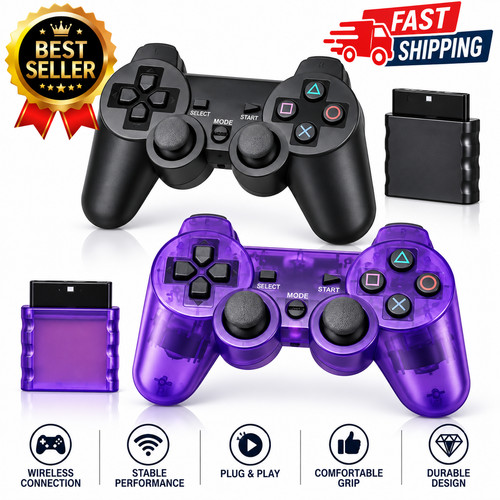 Controller wireless ps2 - ps2, 2.4g