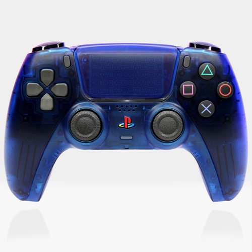 Controller ps2 clear ocean - clear,